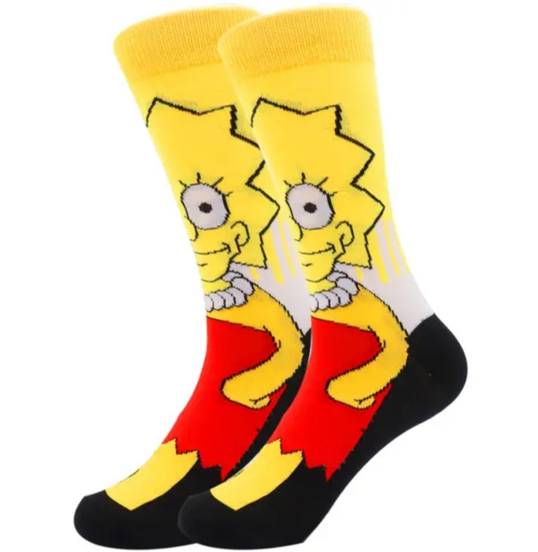 🧦VINTAGE LIZA 🎷 CHAUSSETTES CARTOON (vintage Liza cartoon socks)