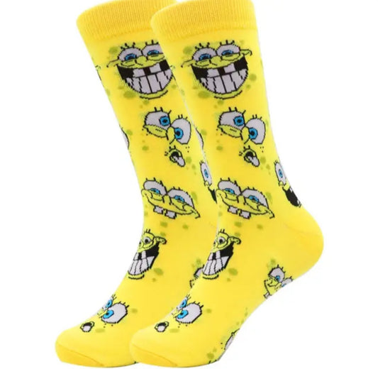 🧦VINTAGE BOB 🧽 CARTOON SOCKS (vintage spong cartoon socks)